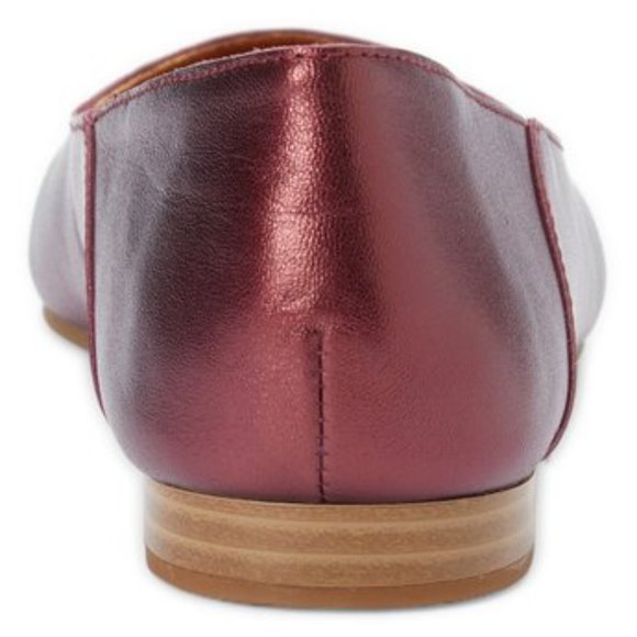 Lucky Brand Sugar Red Bethysa Leather Ballet Flat - Picture 3 of 5